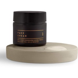 Crema Facial de Caléndula 100% natural para cuidado de la piel de For All Folks. 50ml Para hidratar, proteger y mantener joven la piel.