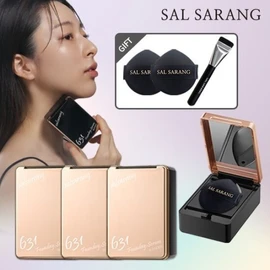 Salsarang 631 Foundation Serum (3 units) + Brush + Puff (2 units) / 살사랑 631 파운데이세럼 본품3+브러쉬+퍼프2