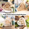 sagl.tirol Heart made of pine wood with floating inside heart