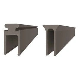 LARSON Certified Replacement Door Sweep, Storm Door Draft Stopper for Metal or Vinyl Storm Doors