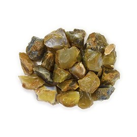 Hypnotic Gems Materials: 18 lbs Yellow Carnelian Stones from Asia - Rough Bulk Raw Natural Crystals for Cabbing, Tumbling, Lapidary, Polishing, Wire Wrapping, Wicca & Reiki Crystal Healing