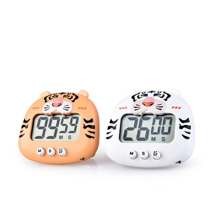 Ciieeo Tiger Shaped Timer for Home Use Kitchen Cooking Reminder
