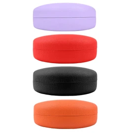 CHZZMS 4 PACK Extra Large Hard Shell Eyeglasses Case, Protective Case For Eyeglasses and Sunglasses