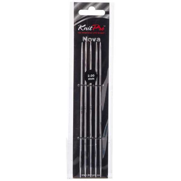 KnitPro KP10101 15 cm x 2 mm Nova Double Pointed