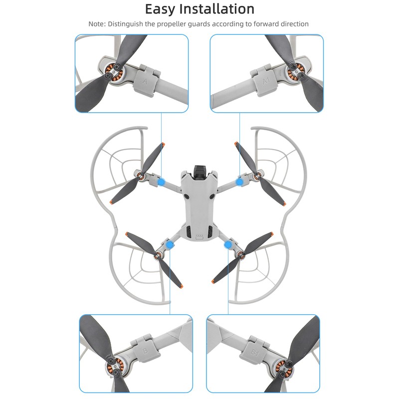 Honbobo Mini 4 Pro Propeller Protector Compatible with DJI Mini