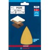 Bosch Professional 10x Expert C470 Sandpaper (100x150 mm, Grit 320,