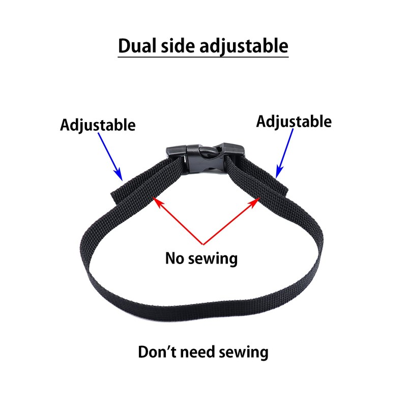 Plastic Side Release Buckles 15mm Bike helmet Clip Buckle Replacement