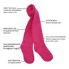 Country Kids Girl's Luxury Cotton Tights, Pink, 3-5 Years UK