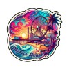 Texas Hart Designs Myrtle Beach South Carolina Fridge Magnet