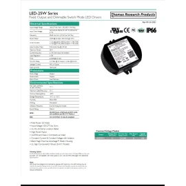Hubbell Thomas Research Products LED 25W-12 Constant Voltage Driver