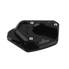 ABCERRSI Motorcycle Side Stand Enlarger Kickstand Plate,CNC Dirt Bike Kickstand Enlarge Plate Foot Stand Pad For Duke 125 200 390 RC125 RC200 RC390 2013-2023 690 SMC R Enduro(Black)
