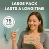 Natural Dental Floss Picks 75 Pack – Organic Biodegradable Floss