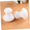 COLLBATH 1pc Jade Mushroom for Facial Scraping Massage Tool for