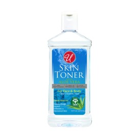Universal Skin Toner with Aloe Vera For Face & Body, 16oz (473ml)