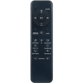 Replacement Remote Control Applicable for JBL BAR 2.1/3.1/5.1 Soundbar Speaker System JBLBAR21BLKEP JBLBAR51IMBLKBR JBLBAR51C JBLBAR21BLKAM JBLBAR51BLKAM-Z JBLBAR31BLKAM JBLBAR51IMBLKAS JBLBAR31BLKEP