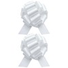 2PCS Pull Bow for Gift Wrapping, 10" Large Ribbon Bow,