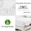 LINENOVA Bamboo King Single Fitted Sheet 1 Piece Only- 2000TC