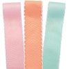 1 5/8" X 25 Yards Pink Scalloped Edge Grosgrain Ribbon