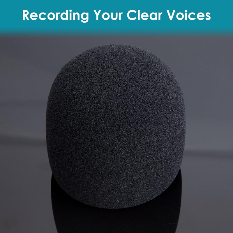 Foam Windscreen for Blue Yeti, Yeti Pro, MXL, Audio Technica