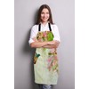 Wasach Hummingbird Apron,Adjustable Neck Bib Apron for Men Women,Suitable for