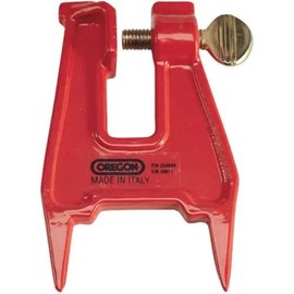Oregon Filing Vise Pocket Stump Vise for Filing Chainsaw Chains, Provides Secure Filing Set-up on any Tree Stump (26368A),Red