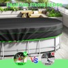 9x18 Ft Oval Pool Cover - Heavy Duty Solar Rectangular