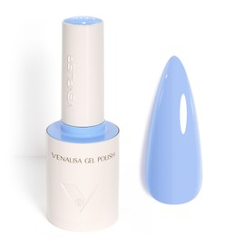 VENALISA Blue Gel Nail Polish 1 Pcs 10ML Pastel Blue Gel Polish Soak Off Salon Manicure DIY at Home Nail Art For Girls Women