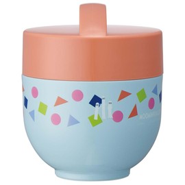 Skater LDNC6AG-A Antibacterial Insulated Lunch Box, Bowl Shape, Lunch Jar, 19.3 fl oz (540 ml), Moomin, Anime 23