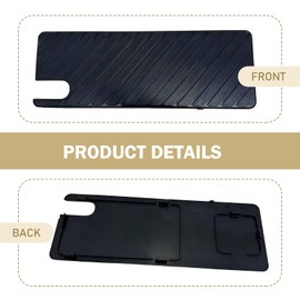 Downhill 1 PC Tailgate Hole Cover Compatible with Ford Maverick 2022-2025 Accessories, ABS Rust-proof Tailgate Hole Plug Seam Protector, Waterproof Rear Bumper Wire Seam Gap Cover (Black)