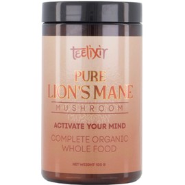 Teelixir Organic Pure Lion's Mane Mushroom 100g
