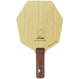 STIGA 1602130137 Table Tennis Racket, Cyber Shape, All-Round Classic Shake Hand Racquet, Straight (STR)