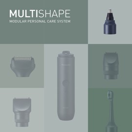 Panasonic MULTISHAPE ER-CNT1 Modular Body Care System Nose Ear Eyebrow Trimmer for Men