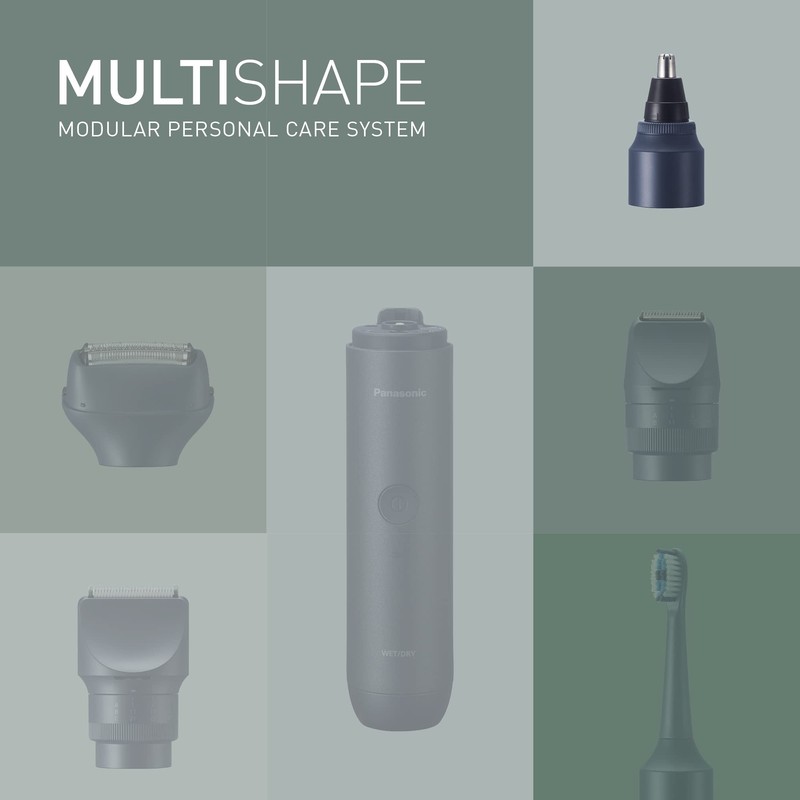 Panasonic MULTISHAPE ER-CNT1 Modular Body Care System Nose Ear Eyebrow