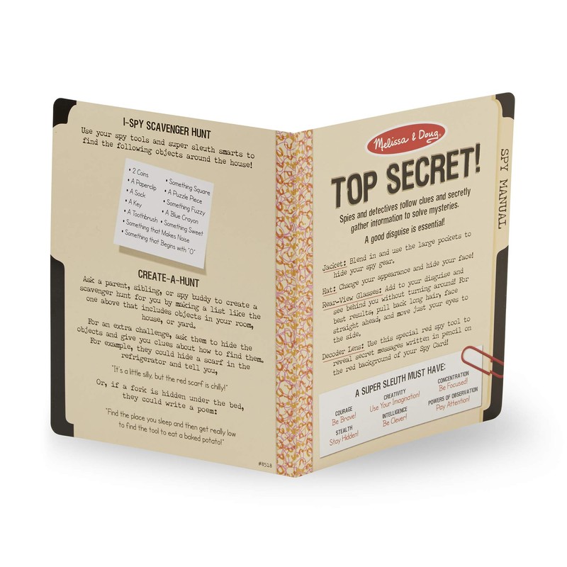 Melissa & Doug Spy Role Play Costume Set