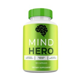 Mindhero Mind Hero Brain Capsules - MindHero Cognitive Support - 60 Capsules