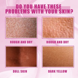 Yellow Exfoliating Oil, Yellow Exfoliating Oil, Exfoliating Oil for Dark Skin, Extra Strong Exfoliating Oil, Skin Exfoliating Exfoliating Solution for Skin Whitening, Removes Dead Skin