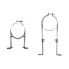 Antrader Chimney Pipe Support Bracket,Chimney Bracket 125mm/4.92 inch Diameter,Stainless Steel,1Pcs