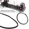 Dilwe RC Car Belt, Rubber 177T Rear and 516T Front