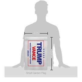 Ornament Collection Trump Vance Flag Hanger Kit Wall Hanging Home Room Poster Election 2024 President 47 MAGA Door Sign Indoor Tapestry Patriotic Decoration, Republican Gifts Made in USA