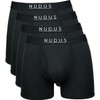 Men's Bamboo Rayon Underwear - Ultra Soft Breathable Boxer Briefs