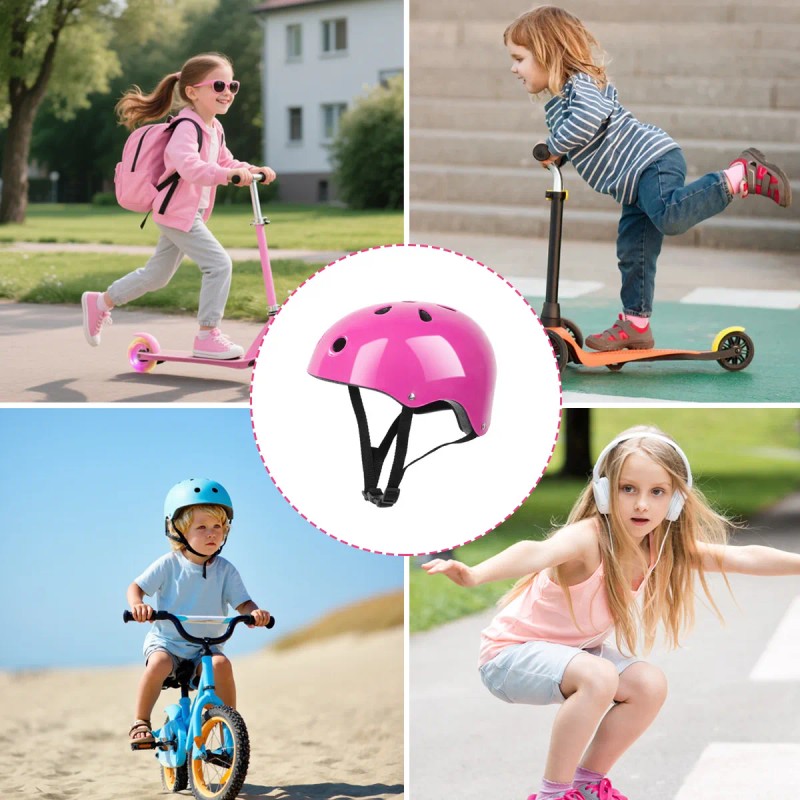7pzas Kit De Proteccion Rodilla Codo Mano Patinaje Para Niño