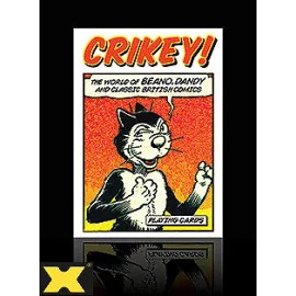 Crikey Classic British Comics Playing Cards by Piatnik