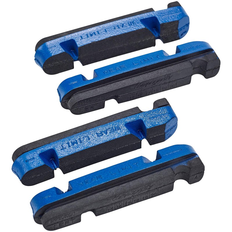 Campagnolo Unisex's Shamal Mille Brake Pad Inserts, Black, Shimano Fit