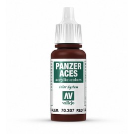 Vallejo Panzer Aces 17 ml Acrylic Paint - Red Tail Light