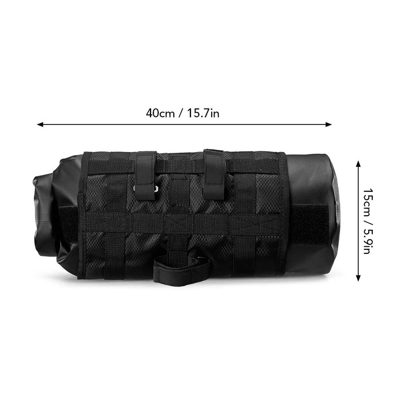 Lixada Waterproof Front Bicycle Bag, Bike Front Frame Handlebar Pannier