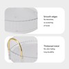 Round Storage Tray 360 Degree Rotating Waterproof Clear Desktop Organizer