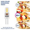 6 Pack G4 LED Bulbs 2W, AC/DC 12V, Equivalent to