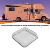 2Pcs RV Furnace Vent 4.5 X 4.5in Heavy Duty Stainless