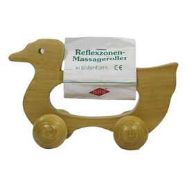 MASSAGEROLLER Wood, 4 rolls, 1 piece