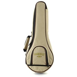 G2184 Padded Gig Bag for Clarophone Banjo Ukulele Guitar, Brown